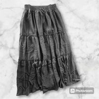 Falda Avanova larga negra image