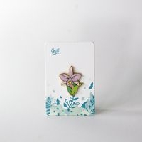 Pin de guardia morada image