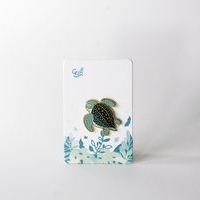 Pin de tortuga baula image