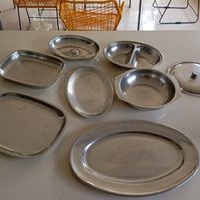 Set de Platos de Acero Inoxidable image