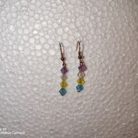 Pendientes de cristal coloridos image