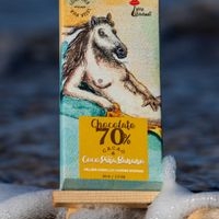 Chocolate vegano mujer caballo image