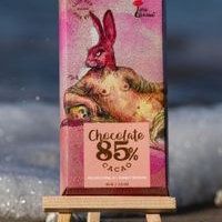 Chocolate vegano mujer conejo image