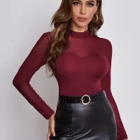 Blusa Transparente Elegante image