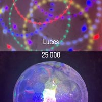 Luz LED de fiesta multicolor image