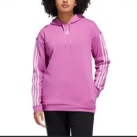 Sudadera con capucha rosa cómoda image