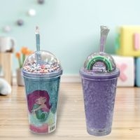 Vasos Térmicos con Pajilla y Diseño Infantil image