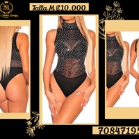 Body negro con pedrería image