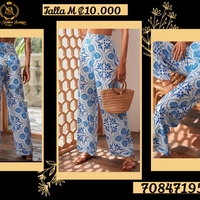 Pantalones Anchos Estampados image