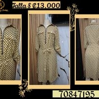 Vestido estampado elegante image