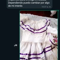 Traje típico para niña de 3 años image