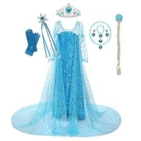 Hermoso Disfraz de Princesa Elsa con Accesorios
Talla 10/12 image
