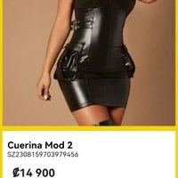 Vestido de Cuerina Elegante image