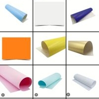 Cartulinas satinadas paquete 20 pliegos de colores variados image