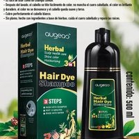 Champú Herbal para teñir el cabello café y negro image