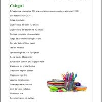 Kit Colegial Completo 2025 image