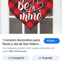 Corazón decorativo San Valentín image