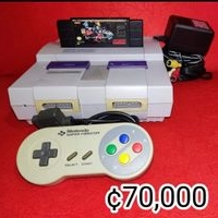 Consola Super Nintendo con Control image