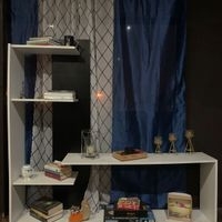 Estantería moderna de madera image