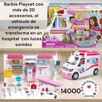 Barbie Playset Ambulancia Transformable image