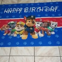 Manta de Cumpleaños Paw Patrol image