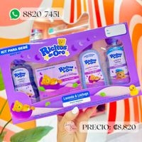 Kit para Bebé Ricitos de Oro Lavanda y Lechuga image