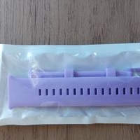 Correa de reloj de silicona morada para Huawei watch fit 2 image