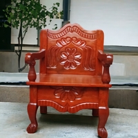 Silla de Madera Tallada image