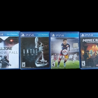 Lote de 4 juegos de PS4 image