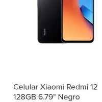 Celular Xiaomi Redmi 12C 128GB Negro image