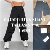 Pantalones Cargo Tela Suave image