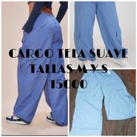 Pantalones Cargo Tela Suave image
