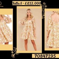 Vestido Floral de Manga Larga image
