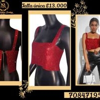 Top Rojo Brillante image