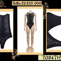 Body negro con brillantes image