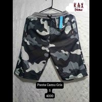 Pantalones Cortos Camuflaje Gris image