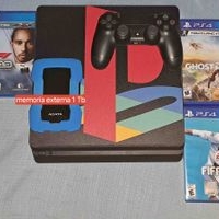Consola PS4 con 3 Juegos y Memoria externa image