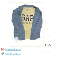 Camisa y camiseta GAP para niño image