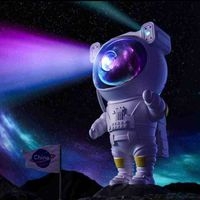 Astronauta proyector de galaxia image
