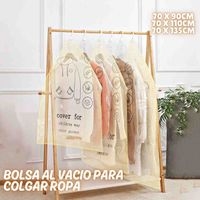 Bolsa al vacío para colgar ropa image