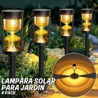 Lámpara Solar para Jardín 4 Pack image
