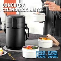 Lonchera Cilíndrica de Metal image