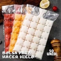 Bolsas para Hacer Hielo - 50 Unidades image