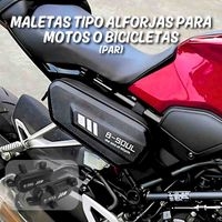 Maletas tipo alforjas para motos o bicicletas (par) image