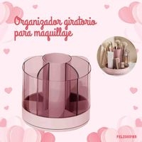 Organizador giratorio para maquillaje image