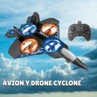 Avión y Drone Cyclone image