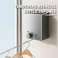 Tendedero Retráctil Estilo Japonés image