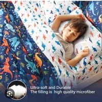 Edredón Infantil Ultra-suave de Dinosaurios image
