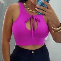 Top Fucsia Elegante image