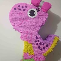 Piñata Dinosaurio Rosa image